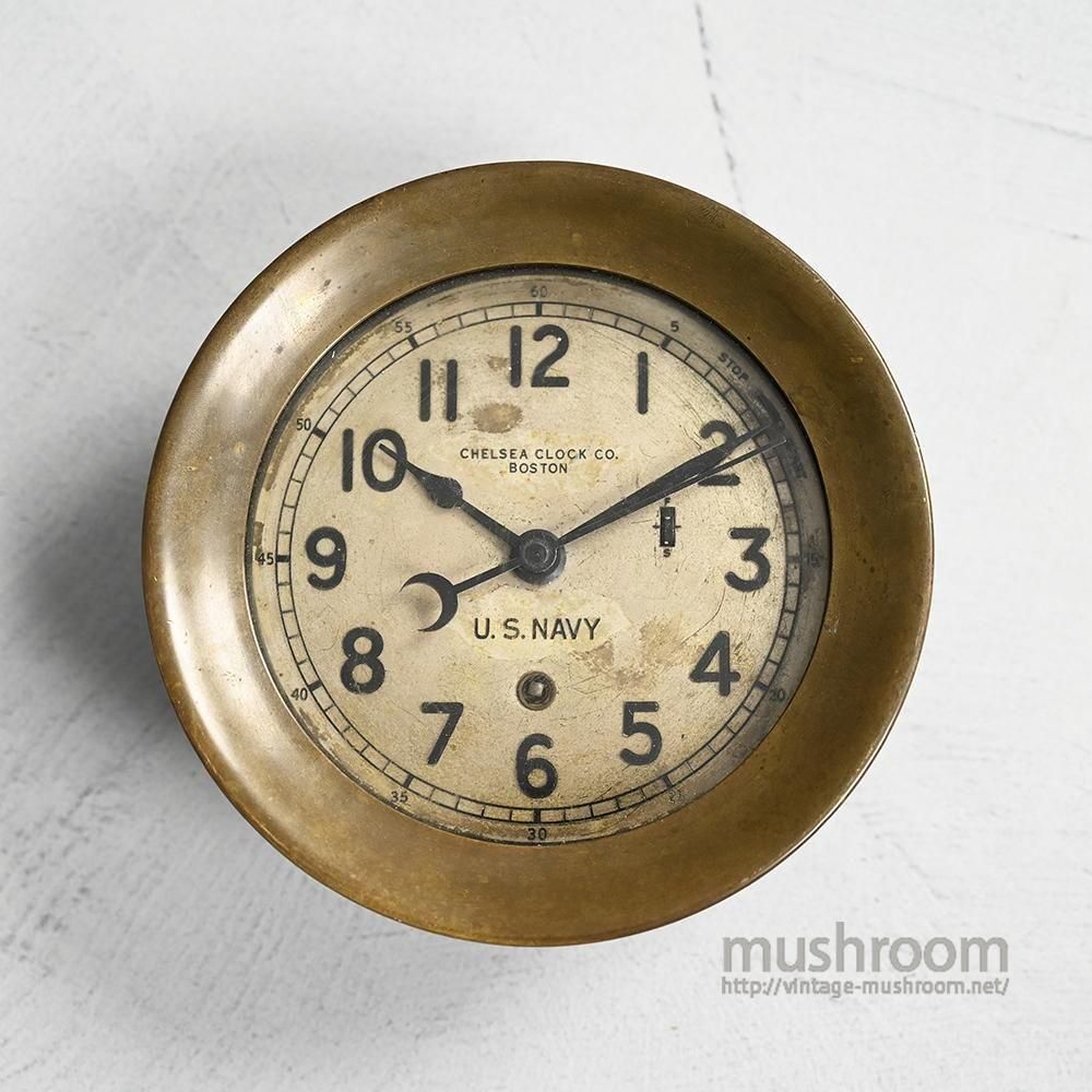 WW1 U.S.N DECK CLOCK by CHELSEA CLOCK CO. - 古着屋 ｜ mushroom