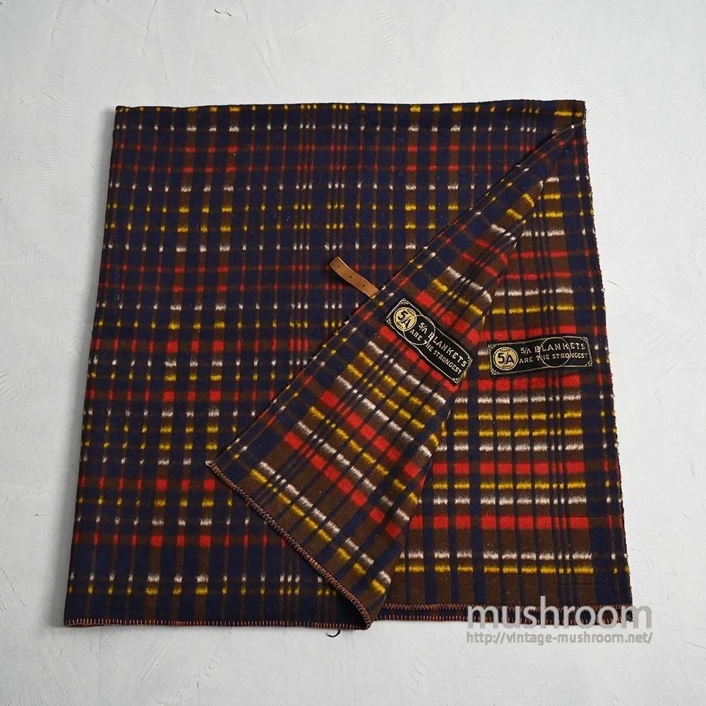 5/A PLAID HORSE BLANKET(1900'S~/DEADSTOCK) - 古着屋 5/A PLAID HORSE BLANKET(1900'S~/DEADSTOCK) - 古着屋