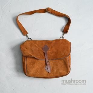 L.L.BEAN SUEDE SHOULDER BAG1970'S/GOOD CONDITION
