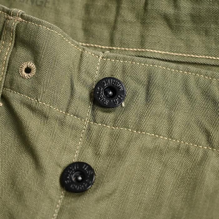 WW2 USMC P-44 HBT TROUSERS(DEADSTOCK or ONE WASHED/W30 WW2 USMC P-44 HBT TROUSERS(DEADSTOCK or ONE WASHED/W30