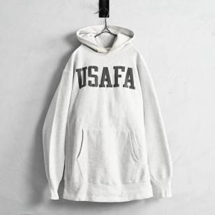 CHAMPION USAFA REVERSE WEAVE HOODY1990'S/VERY GOOD CONDITION/X-LARGE