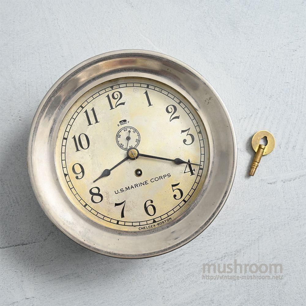 AFTER WW1 ERA U.S.MARINE CORPS SHIP DECK CLOCKAround 1920'S