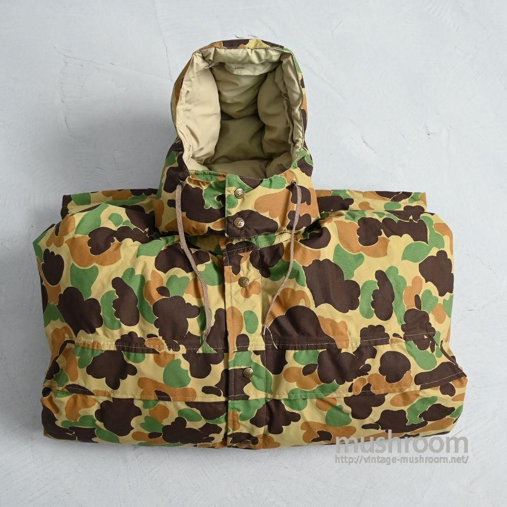 EDDIE BAUER DUCK-HUNTER CAMO DOWN JACKET with HOODYALMOST DEADSTOCK/X-LARGE