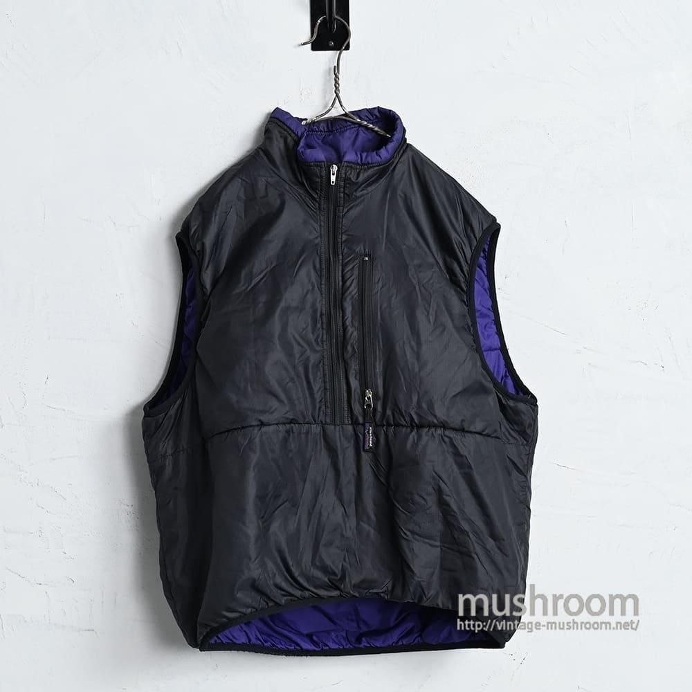 PATAGONIA PUFFBALL VEST（1990'S/GOOD CONDITION/BLACK