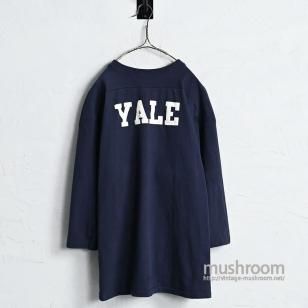 CHAMPION YALE FOOTBALL T-SHIRT1980'S/VERY GOOD CONDITION/LARGE