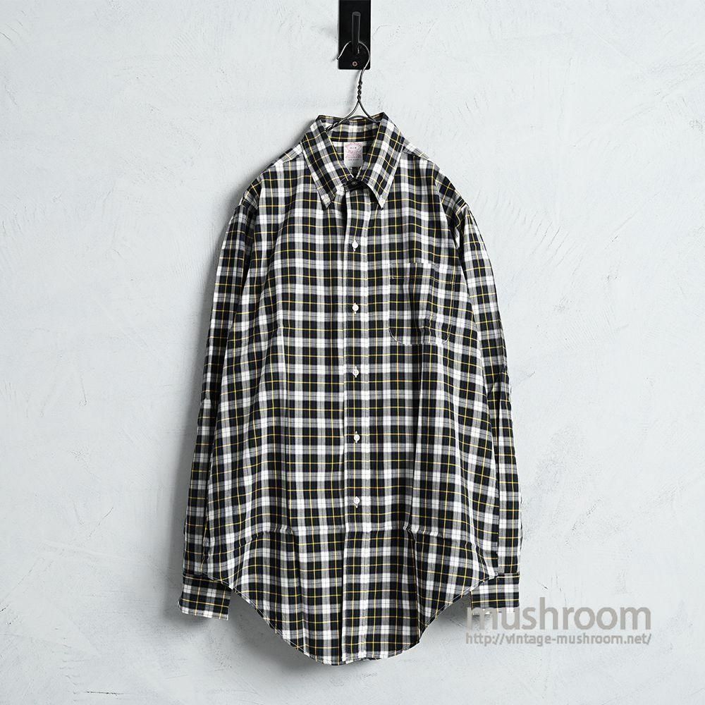 BROOKS BROTHERS PLAID B/D SHIRTMINT CONDITION/SZ 15 1/2-R