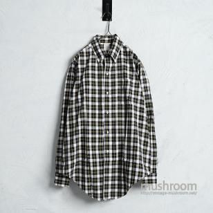BROOKS BROTHERS PLAID B/D SHIRTMINT CONDITION/SZ 15 1/2-R