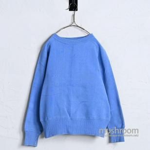 OLD PLAIN SWEAT SHIRT with GOOD DETAIL1950'S/GOOD CONDITION 