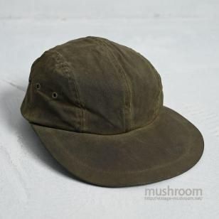 L.L.BEAN WAXED COTTON CAPAround 1990'S/GOOD CONDITION