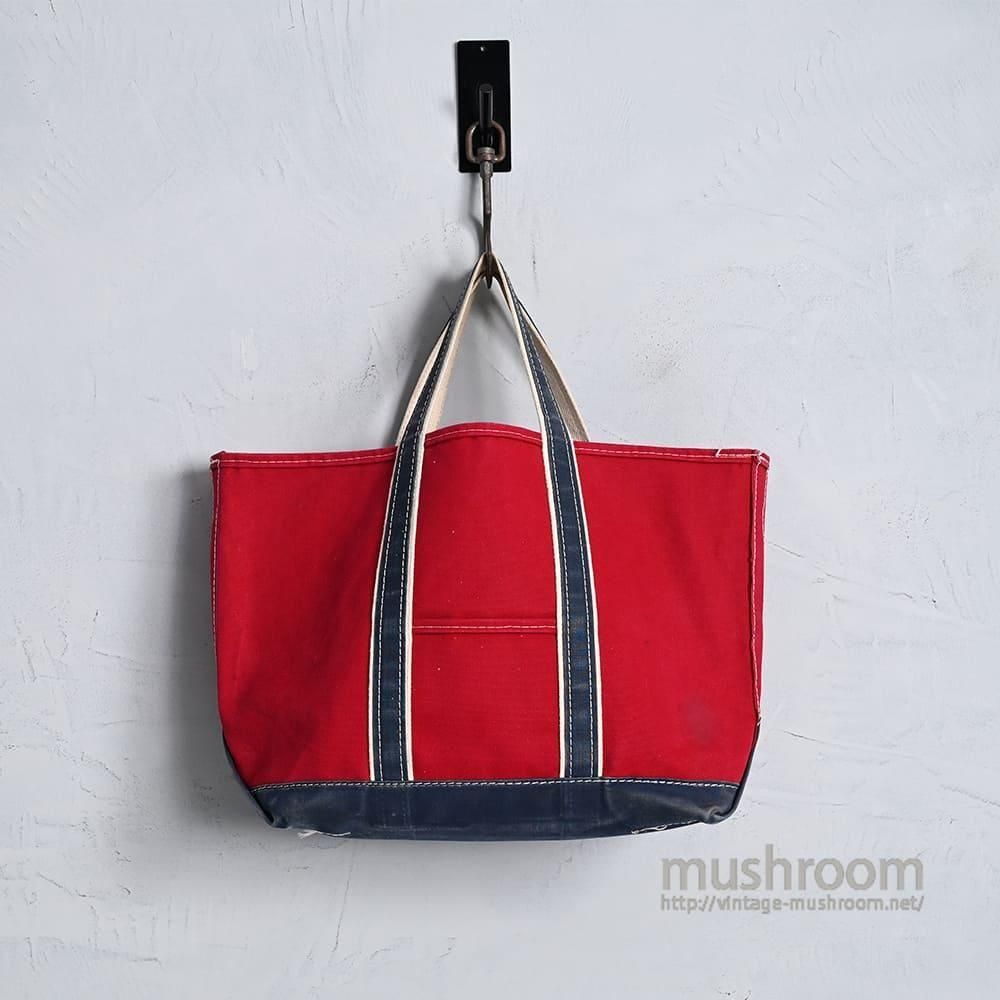 L.L.BEAN REDNVY DELUXE TOTE1980'S/GOOD CONDITION/LARGE