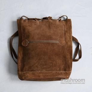 L.L.BEAN SUEDE RUCKSACK1970'S/RARE PIECE/GOOD CONDITION