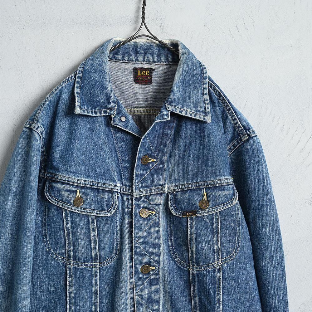 Lee 101-J DENIM JACKET（1950'S/NICE HIGE & GOOD INDIGO/SZ 42