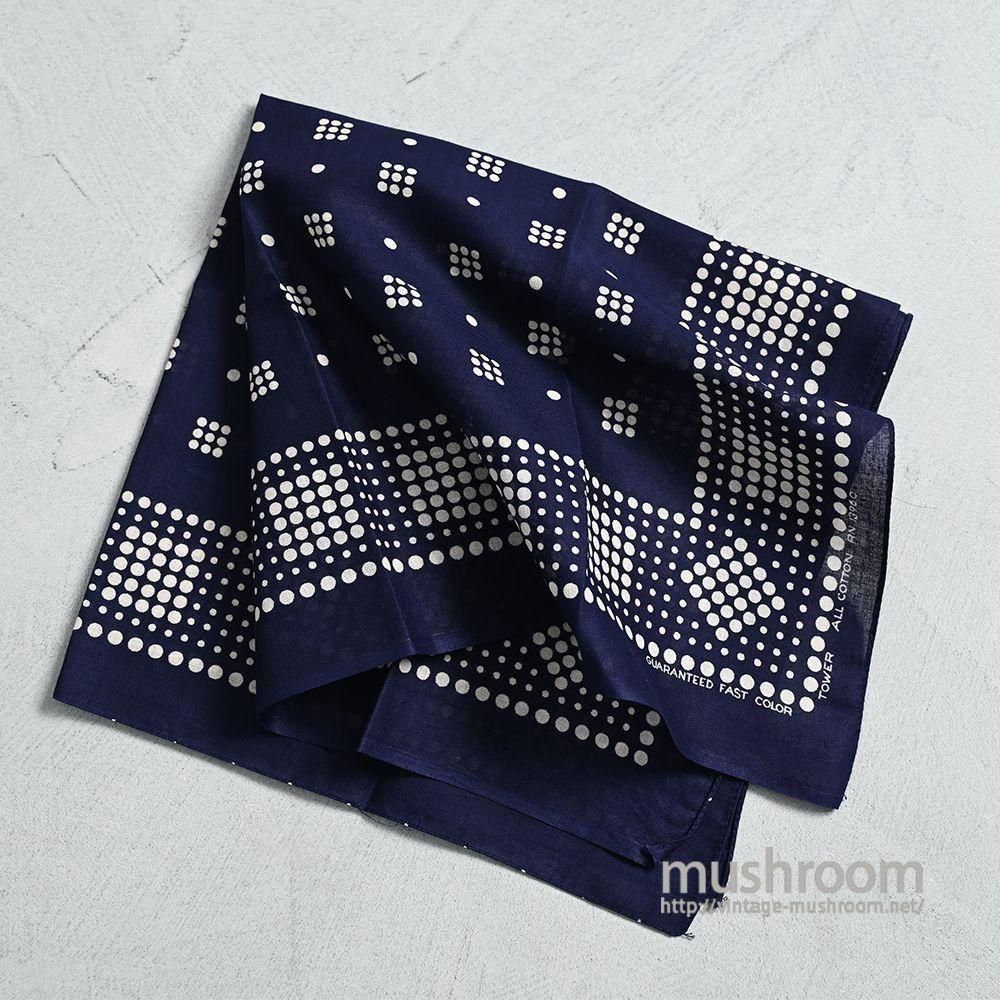 バイヤー厳選用品 OLD 古着屋 - BANDANA（1950'S/DEADSTOCK） DOT POLKA アンティーク雑貨