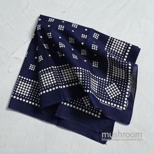 OLD POLKA DOT BANDANA1950'S/DEADSTOCK