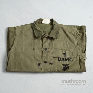 WW2 USMC P-44 HBT TWO-TONE UTILITY JACKET'45/DEADSTOCK/SZ 38
