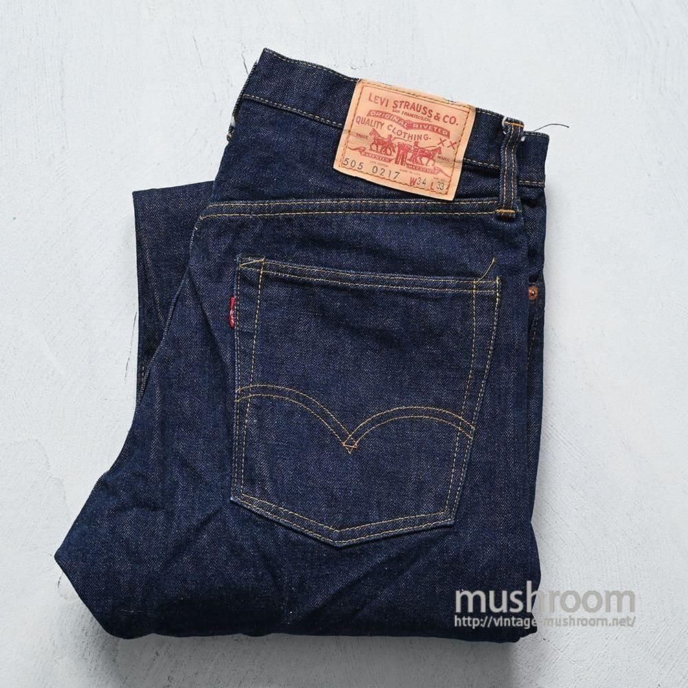 LEVI'S 505-0217 BIGE JEANSMINT CONDITION/W34L33