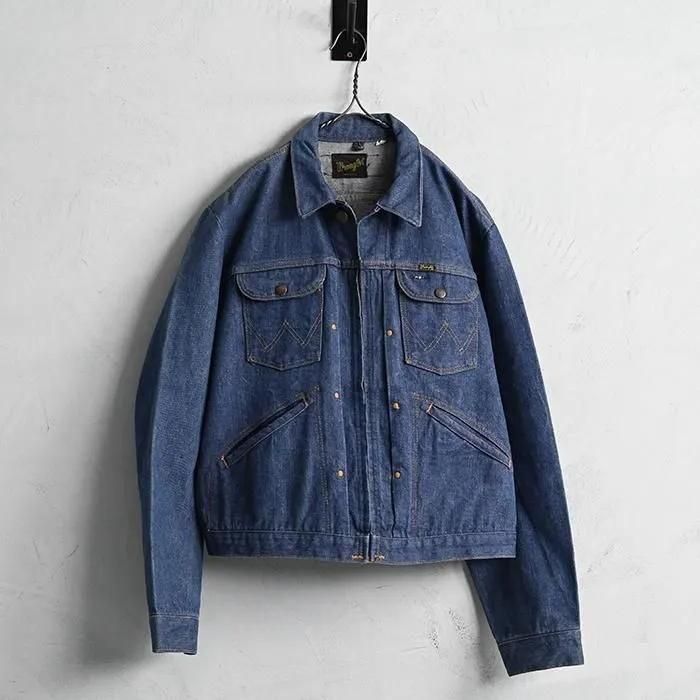 WRANGLER 124MJZ DENIM JACKET（SZ 44/VERY GOOD CONDITION