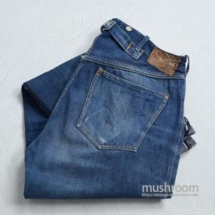 JCP.CO FOREMOST JEANS with BUCKLEBACKAround 1930'S/AMAGING REPAIR