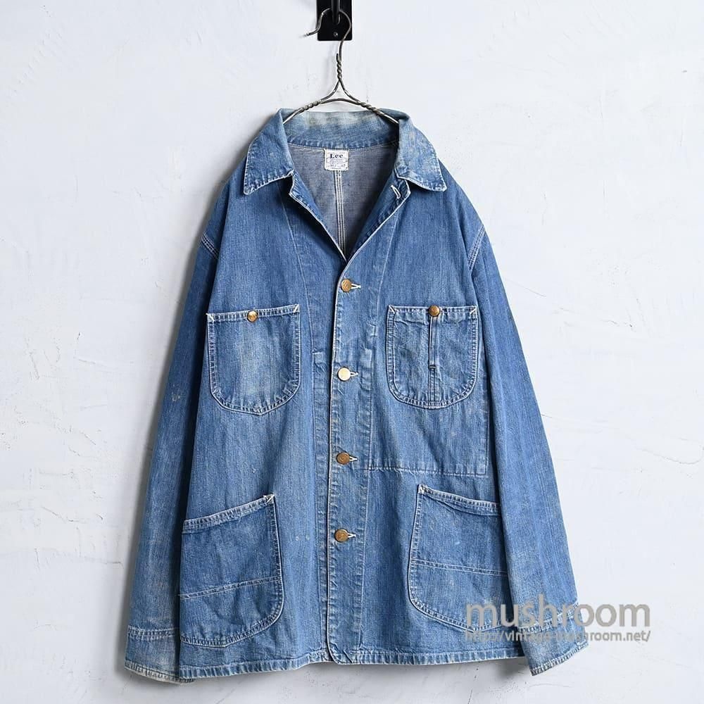 Lee 91-J DENIM COVERALL1940'S/GOOD FADE/SZ 42