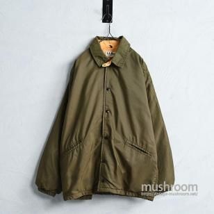 L.L.BEAN NYLON COACH JACKET with CHINSTRAP1980'S/GOOD CONDITION/LARGE