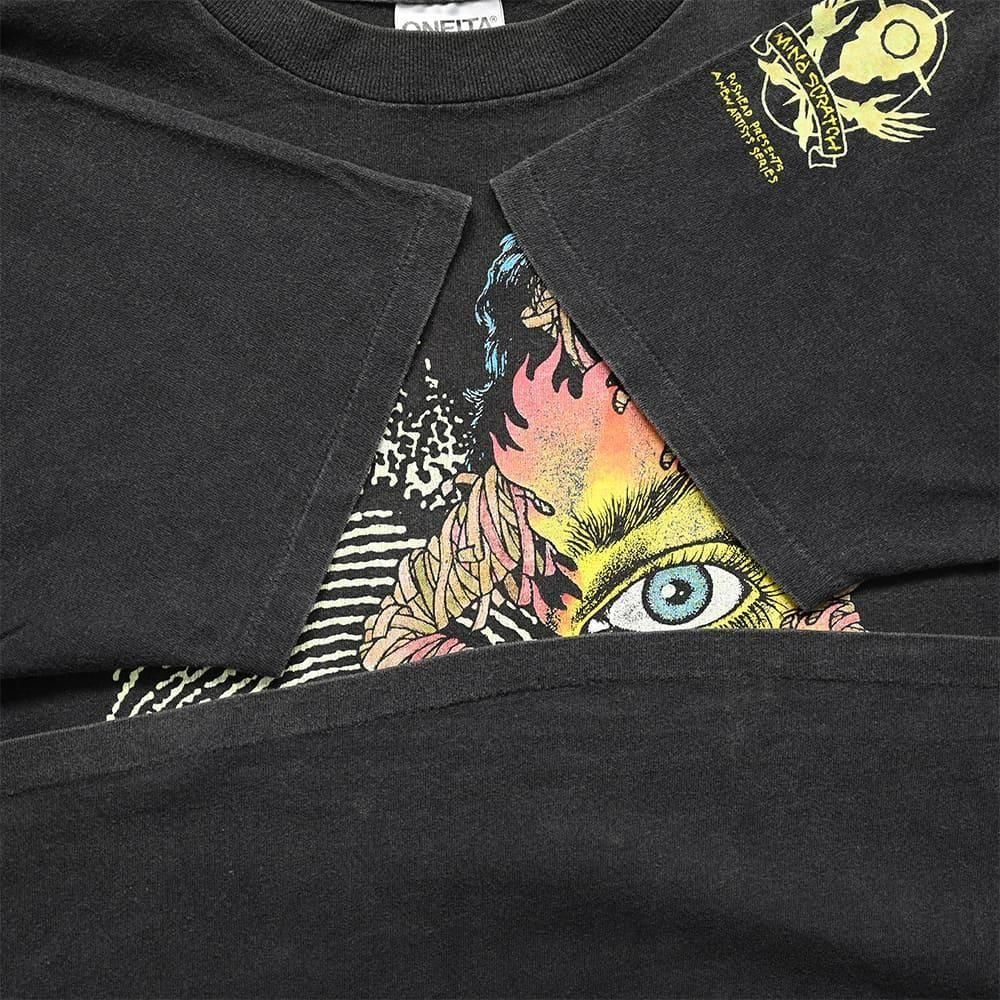90's  ビンテージ　MIND SCRATCH  Tシャツ 90's ビンテージMIND SCRATCH Tシャツ
