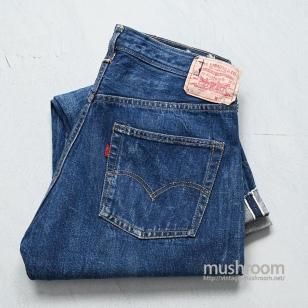 LEVI'S 502-0117 BIGE JEANSGOOD INDIGO/W34&CUT-OFF