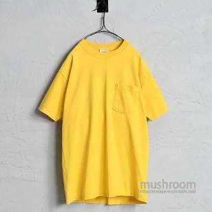 L.L.BEAN  RUSSELL PLAIN T-SHIRT with POCKETVERY GOOD CONDITION/MEDIUM
