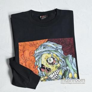 PUSHEAD L/S ART T-SHIRT by GIANTAround 1990'S/DEADSTOCK/LARGE
