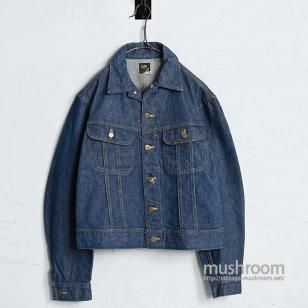 Lee 220 DENIM JACKETAround 1980'S/JUST-WASHED & MINT CONDITION