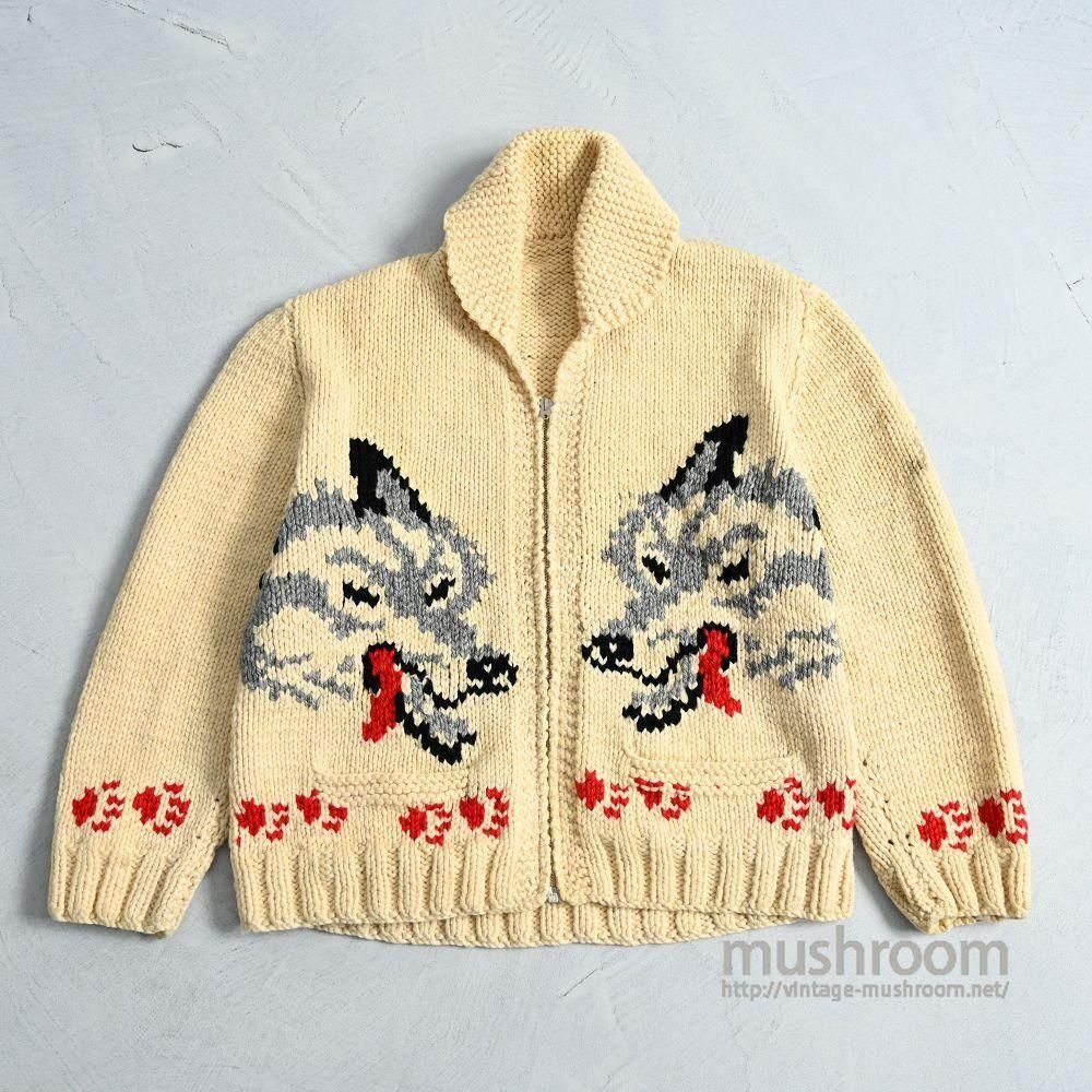OLD ”WOLF PATTERN” COWICHAN JACKET（1960'S/VERY GOOD CONDITION）