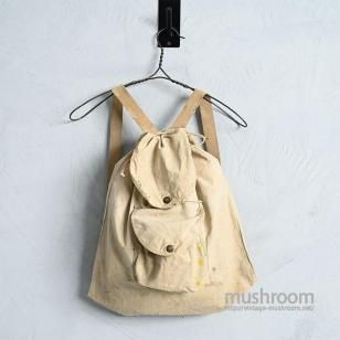 ABERCROMBIE'S CAMP CANVAS RUCKSACKAround 1920'S30'S