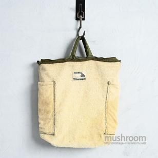 U.S.MILITARY HELMET BAG with PILE LINIG'73/RARE PIECE