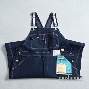 DUBBLEWARE DENIM OVERALL1950'S/DEADSTOCK/SZ 46-S