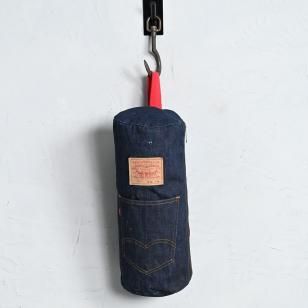 LEVI'S DENIM SHOULDER BAG1970'S/GOOD CONDITION/DARK COLOR