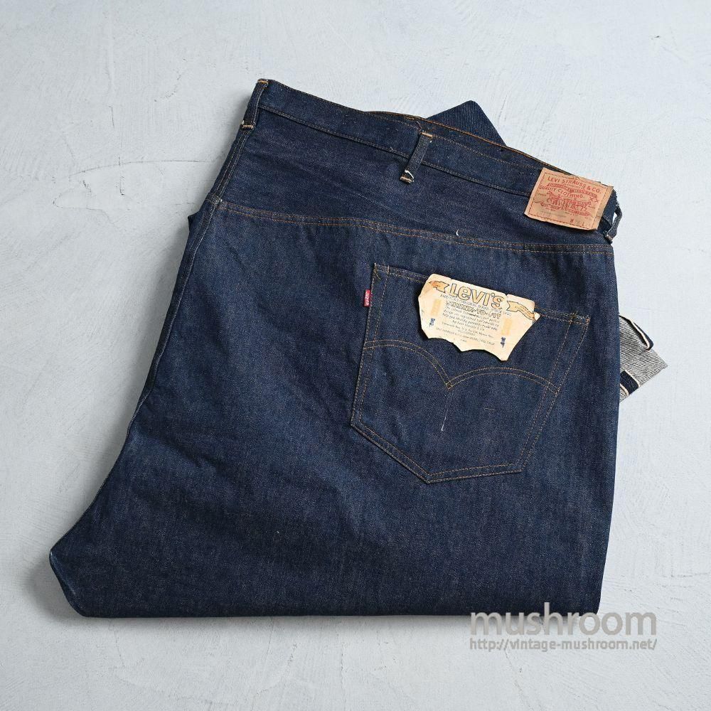 LEVI'S 501 BIGE PIERROT JEANS（DEADSTOCK/W76L45）