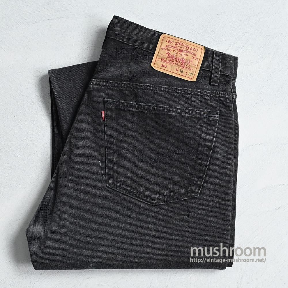 LEVI'S 501-0660 BLACK JEANS'91/VERY GOOD CONDITION/W38L32