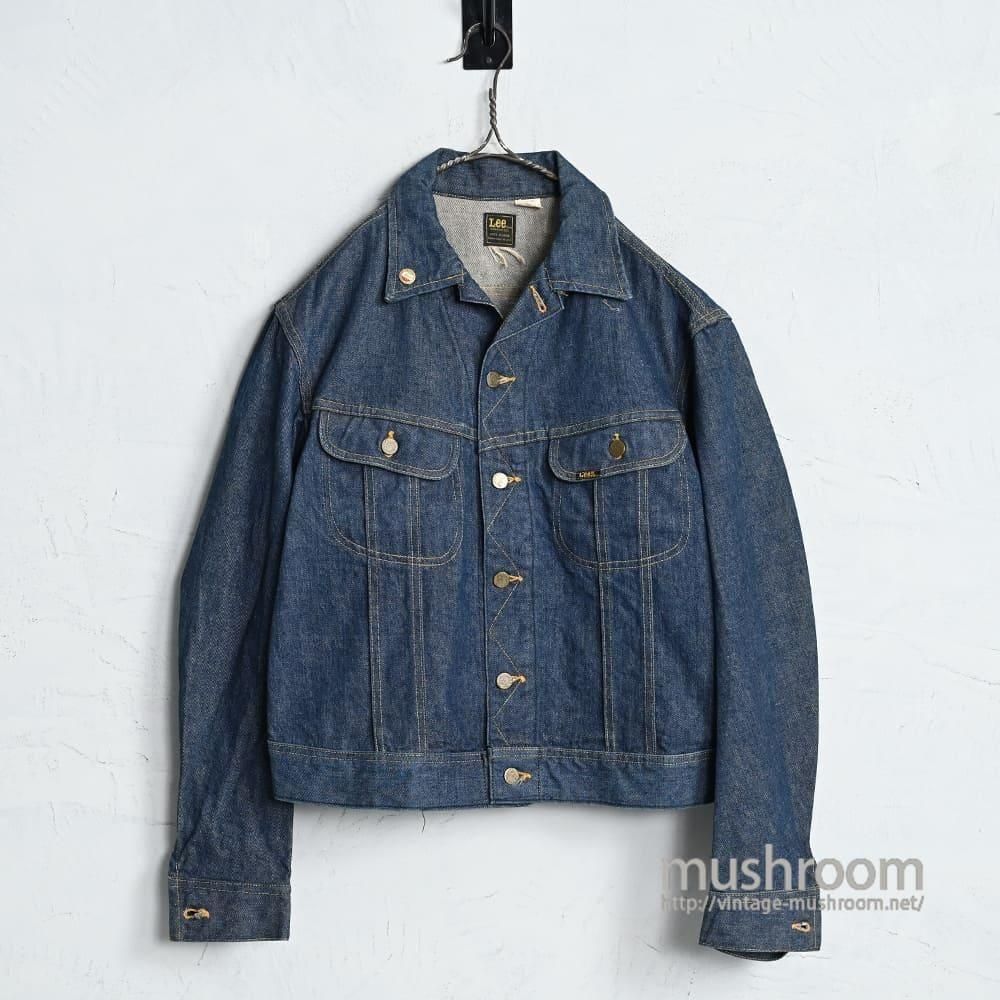 Lee 220 DENIM JACKET（Around 1980'S/JUST-WASHED & MINT CONDITION）