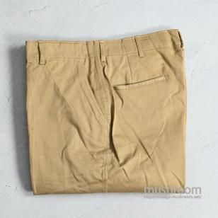 U.S.ARMY 45 KHAKI CHINO TROUSERS1940'S/DEADSTOCK/W36L31