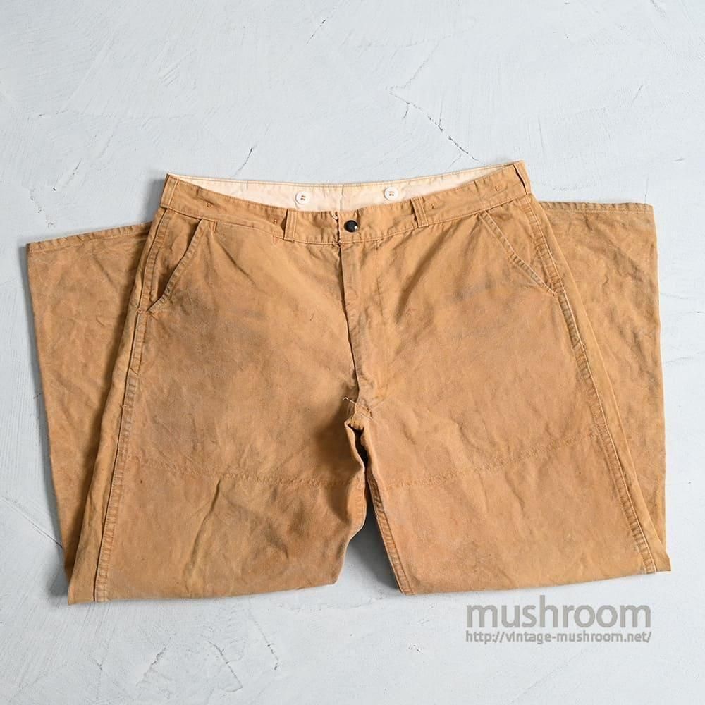 BROWN'S BEACH DUCK HUNTING TROUSERS（Around 1950'S/RARE PIECE） 