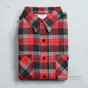 SEARS PLAID FLANNEL SHIRTDEADSTOCK/X-LARGE