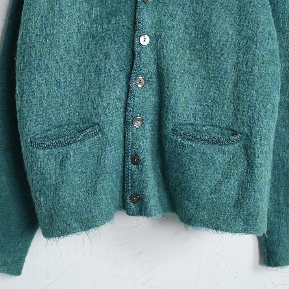 RICHMAN BROTHERS MOHAIR CARDIGAN（ALMOST DEADSTOCK/X-LARGE