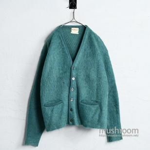 RICHMAN BROTHERS MOHAIR CARDIGANALMOST DEADSTOCK/X-LARGE