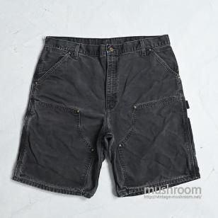CARHARTT W/KNEE BLACK DUCK PAINTER SHORTSGOOD CONDITION/W38