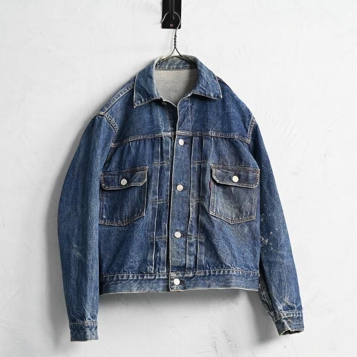 LEVI'S 507XX DENIM JACKET with PAINT（ONE SIDE TAB/GOOD CONDITION）