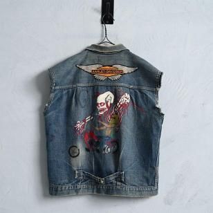 1980's Levi's skull ベスト