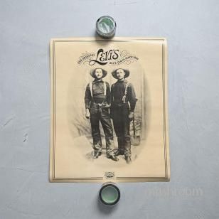 LEVI'S ADVERTISING POSTER1980'S/GOOD CONDITION