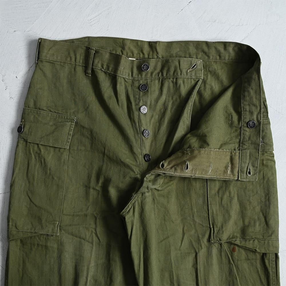 50s army pants ボロパンツ リペアパンツ