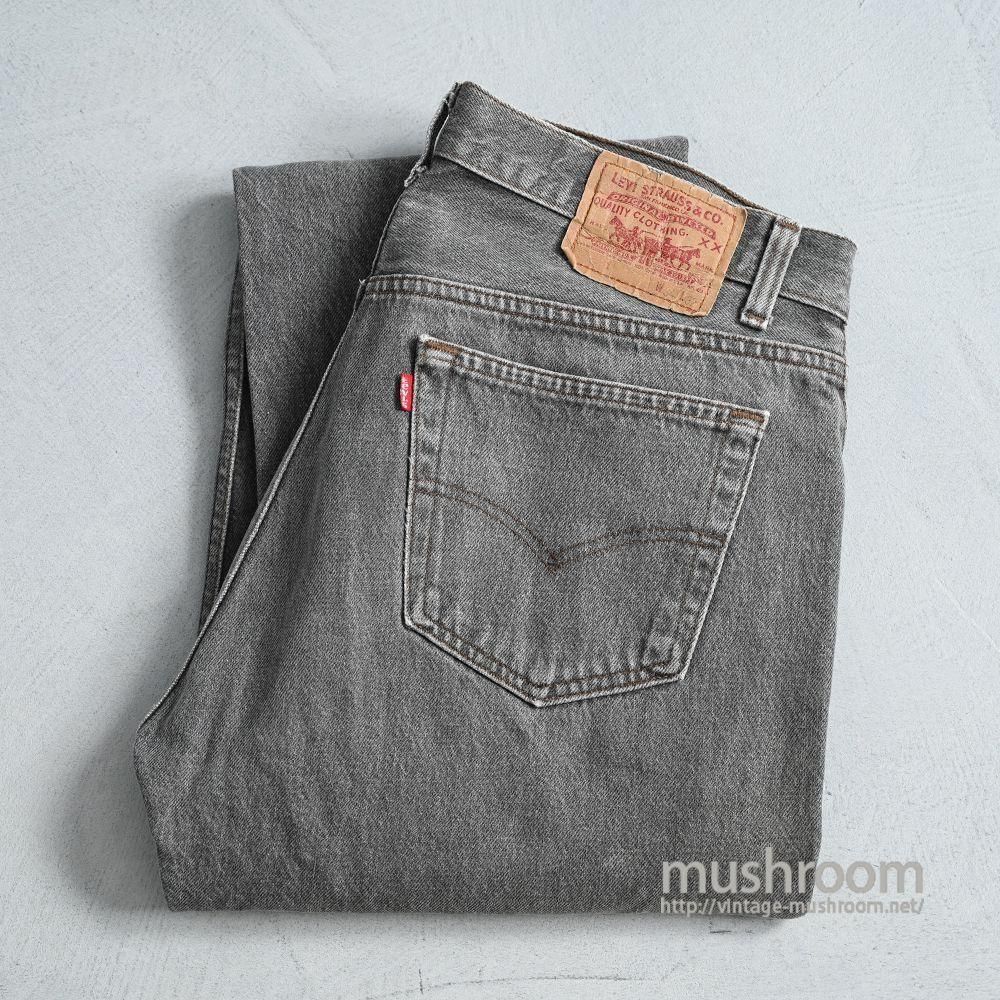 LEVI'S 501-0658 BLACK JEANS（'89/GOOD CONDITION/W34L32）