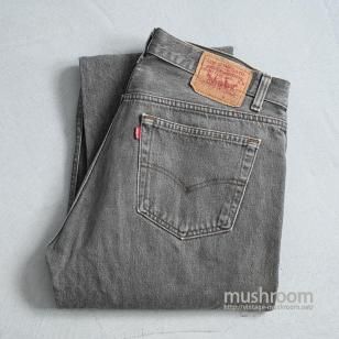 LEVI'S 501-0658 BLACK JEANS'89/GOOD CONDITION/W34L32