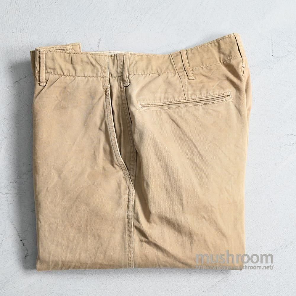 U.S.ARMY 41-KHAKI CHINO TROUSERS（GOOD CONDITION）